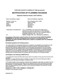 Particular ecological, social and economic. Fillable Online Town And Country Planning Act 1990 As Amended Notification Of Planning Decision Application Reference Number S 2011 228 Full Name And Address Of Agent Name And Address Of Applicant Stephen J Linard Ltd