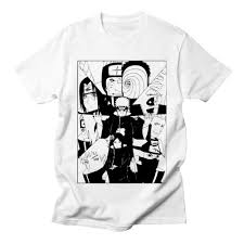 Naruto Akatsuki Tshirt Naruto T Shirt Anime Shirt Harajuku Fashion