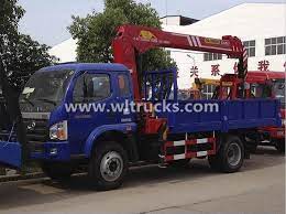 Forland 5 Ton Dump Truck Mounted Crane Truck Mounted Crane Trucks Dump Truck