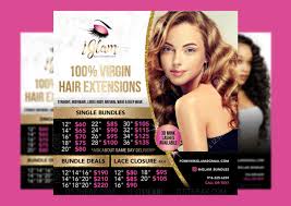 You can check out their star ratings on yelp and google to see if people like the hair extensions service they. Best Design Hair Extension Lash Extension Beauty Salon Flyer By Faizandesigner1 Fiverr