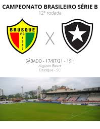 Hd você não vai perder nenhum lance da partida entre brusque e cruzeiro grátis sem travamentos. Brusque X Botafogo Veja Onde Assistir Escalacoes Desfalques E Arbitragem Brasileirao Serie B Ge