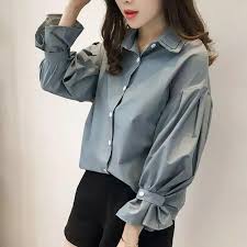 Tidak ada blouse/atasan (kalaupun ada sedikit sekali) ﻿ ﻿ bal ladies blouse (blb) : Blue Top Blouse Wanita Blouse Kerja Kemeja Kerja Moderna Baju Korea Fesyen Wanita Pakaian Wanita Atasan Di Carousell