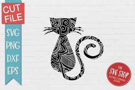 Download 32 Mandala Cat Svg Free Svg File