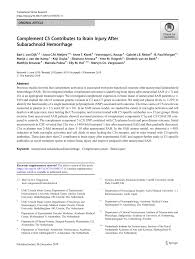 Cursul de schimb la 31.12.2017 este utilizat pentru evaluarea creanțelor, datoriilor și disponibilităților, pentru determinarea cifrei de afaceri la microîntreprinderi, raportarea tva (lunar vs trimestrial), depunerea declarației 112 (lunar / trimestrial). Pdf Complement C5 Contributes To Brain Injury After Subarachnoid Hemorrhage