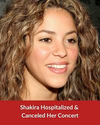 Shakira Is Hospitalized & Canceled Her Lima Concert: https://bit.ly/414zryp