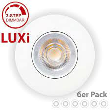 led einbaustrahler flach 5w 3 step dimmbar einbauleuchten einbauspot deckenspot ebay led einbaustrahler led einbaustrahler flach einbauleuchten