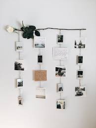 Flower Picture Display Diy Wall Decor For Bedroom Wall Decor Bedroom Polaroid Wall Decor