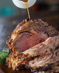 Prime Rib Roast With Miso Jus Recipe Rib Roast Recipe Food Prime Rib Roast