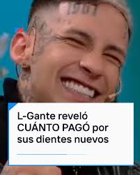 Ah! ¡Carísimo!” https://todonoticias.info/4797asR L-Gante está feliz con su  nueva sonrisa y así lo demostró durante su paso por La Noche de Mirtha  Legrand (eltrece).