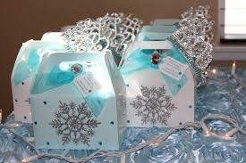 Birthday Party In A Box Ideas Frozen Party Favors Goody Boxes Ideas Winter Wonderland Party Ideas Frozen Winterwonderl Frozen Themed Birthday Party Frozen Bday Party Frozen Party Favors