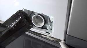 Locate the black rubber drain hose (aka emergency drain hose) and if attached, release it from its holder. How To Clean Drain Pump Filter On Samsung Ecobubble Washing Machine Youtube