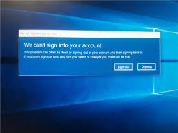 In order to sign out of microsoft account, you first need to switch to a local account. Windows 10 Update Preventing Login Microsoft Community