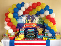 Zed zeeni will show you how to make a diy sonic the hedgehog birthday party decoration theme. Pin By Amber Cobb On Sonic Birthday Ideas Sonic Birthday Parties Sonic Party Sonic Birthday