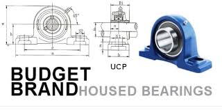 Ucp205 Budget Brand 2 Bolt Cast Iron Pillow Block Bearing King