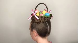 Some of the best easter hairstyles are the braided easter hairdo or the ponytail with eggs. Easter Inspired Hairstyle Youtube