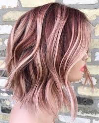 10 Creative Hair Color Ideas For Medium Length Hair Medium Haircut 2020 Medium Hair Color Creative Hair Color Hair Color Rose Gold