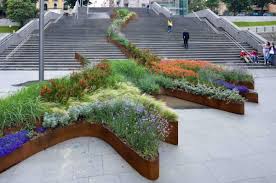 Gardens And Perennial Color Have No Boundaries By Diana Balmori Balmori Associates Landscape Design Landscape And Urbanism Modern Landscaping