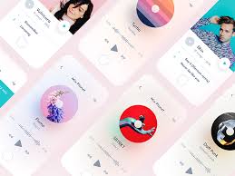 The interface is quite simple and intuitive for listening. Music Player Inspiration 2017 Via Muzli Design Inspiration By Muzli Muzli Design Inspiration