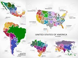 Physical map and map image of mexico. Maps Infographic Collection Pack With America Mexico South Royalty Free Cliparts Vectors And Stock Illustration Image 87295290