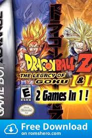 We may earn commission on some of the items you choose to buy. Download Dragonball Z The Legacy Of Goku 2 Gameboy Advance Gba Rom Dragon Ball Gameboy Advance Legacy Of Goku 2
