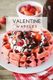 It lets you easily make delicious, trendy bubble waffles that are a perfect way to serve ice cream with your favorite toppings, make creative stacked desserts, and make breakfast even more fun. Fluffy Pink Velvet Waffles Recipe Somewhat Simple