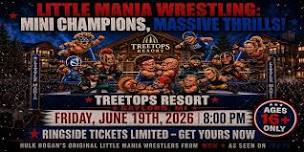 Gaylord MI - Midget Mayhem / Little Mania Mini Wrestling