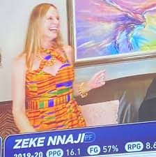 Maybe you would like to learn more about one of these? Zeke Nnaji S Mom Rocks Kente Cloth During Nba Draft Blacksportsonline