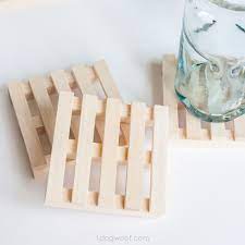 Wooden Pallet Coasters Pallet Coasters Cool Coasters Diy Coasters