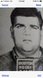 Another murder with a backstory involved the late Paul Colicci (pictured),  whose body was found smelling up the trunk of a car in a Quincy motel  parking lot