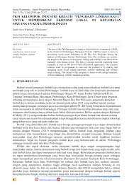 Fenomena revolusi industri 4.0 ini membawa banyak pengaruh, baik positif maupun negatif bagi terdapat banyak dampak dari revolusi industri ini dibidang ekonomi. Pdf Pkm Kelompok Industri Kreatif Pengrajin Limbah Kayu Untuk Memperkuat Ekonomi Lokal Di Kecamatan Mayangan Kota Probolinggo