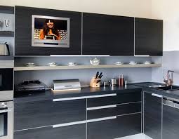 Tv lift to hide it behind kitchen cabinet keuken. Integrated Cabinet Door Tv By Luxurite