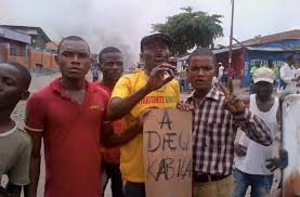 Résultat de recherche d'images pour "images manifestation kinshasa"