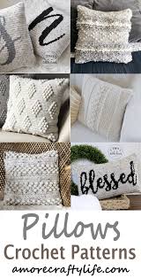 Pillow Crochet Pattern Amorecraftylife Com Crochet Crochetpattern Diy Crochet Pillow Patterns Free Crochet Pillow Cover Crochet Pillow Pattern
