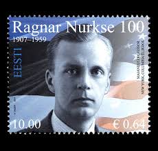 Economist Ragnar Nurkse, Centenary of his Birth at face value | Official Estonia 2007 Stamps for Stamp Collectors | WOPA Stamps - 9062
