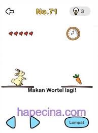 Jun 24, 2021 · kunci jawaban brain out level 31, 32,33,34, 35, 36, 37, 38, 39, dan 40 akan kami sertai dengan gambar. Jawaban Brain Out Level 71 72 73 74 75 76 77 78 79 80 Plus Gambar