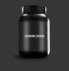 Protein Powder Container Mockup Conor Lyons Protein Powder Container Protein Powder Mockup