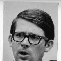 Vince Jacobs. Caption: "A year for corporations?" Likely the attorney and  later judge and community leader, H(arold) Vincent Jacobs — Calisphere