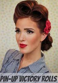 Must Master Victory Rolls Roll Hairstyle Easy Vintage Hairstyles Hair Styles