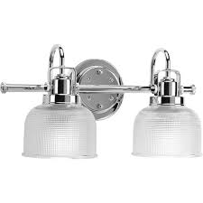 Progress Lighting Archie Polished Chrome 2 Light Vanity Light P2991 15 Supply Com
