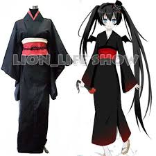 We did not find results for: Click To Buy Japanese Anime Miku Traditional Women Black Furisode Kimono Cosplay Costume Set Affiliate Anime Kimono Cosplay Costumes Anime Outfits