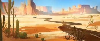 Elioli S Deviantart Favourites Landscape Illustration Desert Painting Environment Concept Art