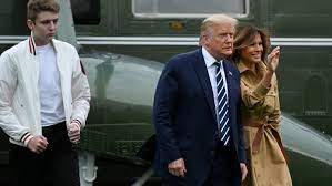 The first appearance was a 1991 house committee as a president for the trump organization. Donald Trumps Sohn Barron Der Traurigste First Teenager Der Welt
