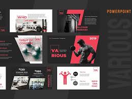 gym powerpoint template designs themes