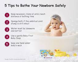 Here Are The 5 Tips To Bathe Your Newborn Ensuring Their Safety At The Best Babytips Babycare Babybathe Healthybaby Baby Care Tips Baby Health Baby Bath