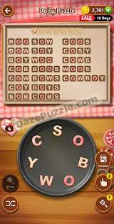 The game app is available to download for android and ios devices. Word Cookies January 29 2021 Daily Puzzle Answer Daze Puzzle