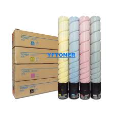 The following example shows how to replace a yellow toner cartridge. Lot 3 Genuine Konica Minolta Bizhub C454e C554e Toner Tn512c Tn512y Tn512m Toner Cartridges Computers Tablets Networking