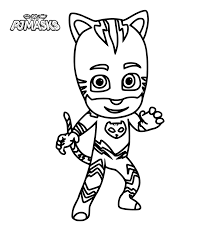 These adorable little six year. Pj Masks Coloring Pages Coloring Home