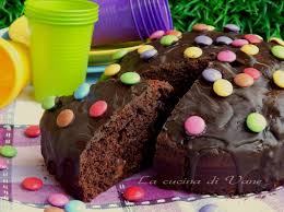 Torta Smarties Al Cioccolato Dolci Torte Cioccolato