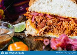 Check spelling or type a new query. Torta De Cochinita Grube Gebratenes Schweinefleisch Sandwich Pibil Stockbild Bild Von Mexiko Eingelegt 174891619