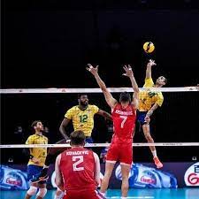 There are , load them. Liga Das Nacoes Brasil Vence Servia De Virada